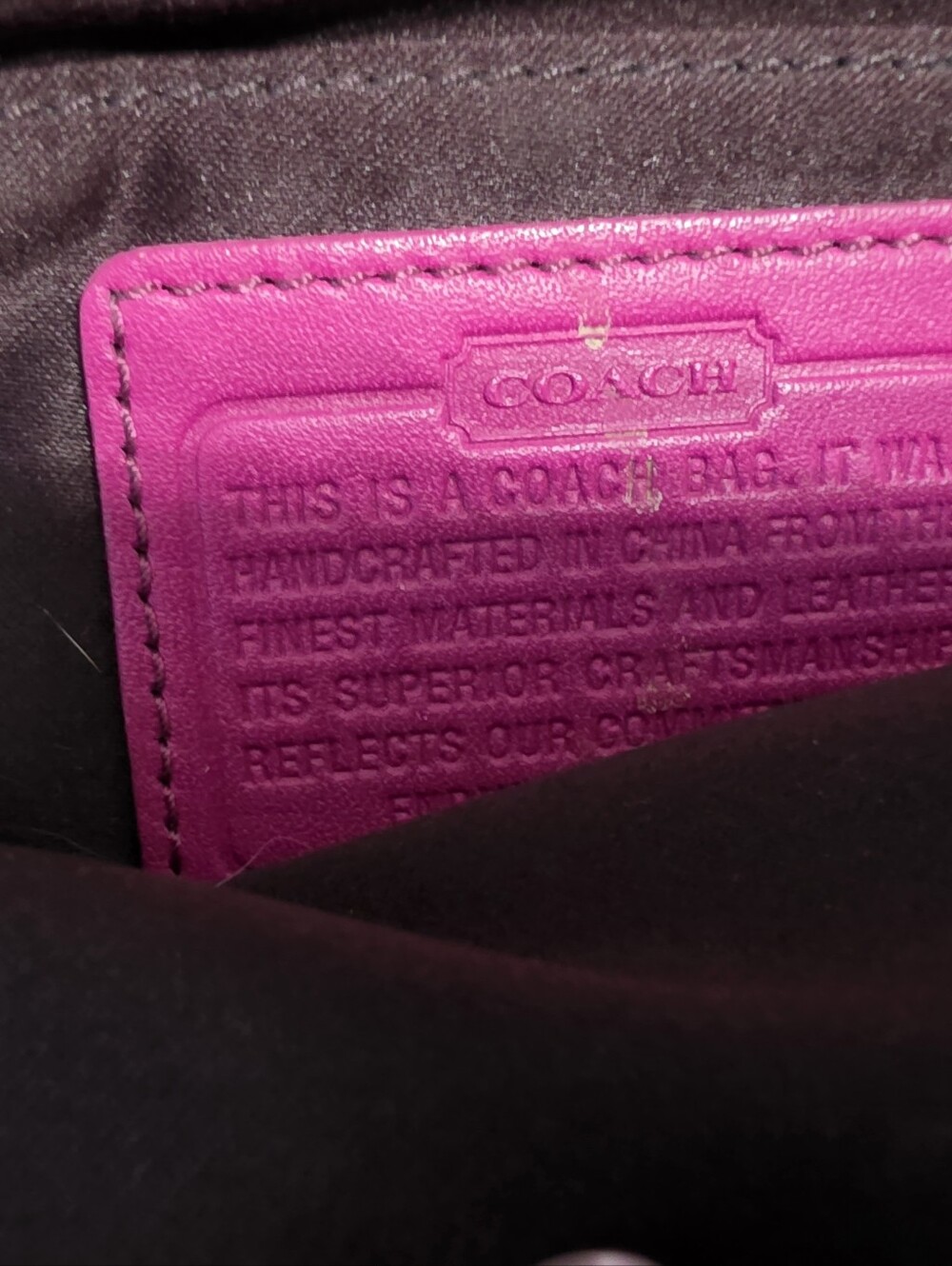Coach Pink Sequin Wristlet Clutch - Picture 7 of 7